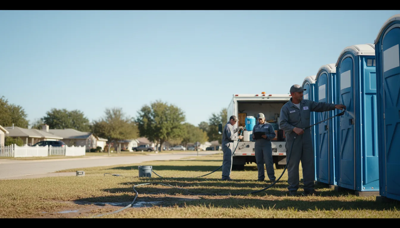 Long-Term Portable Toilet Rental in Effingham, KS near me